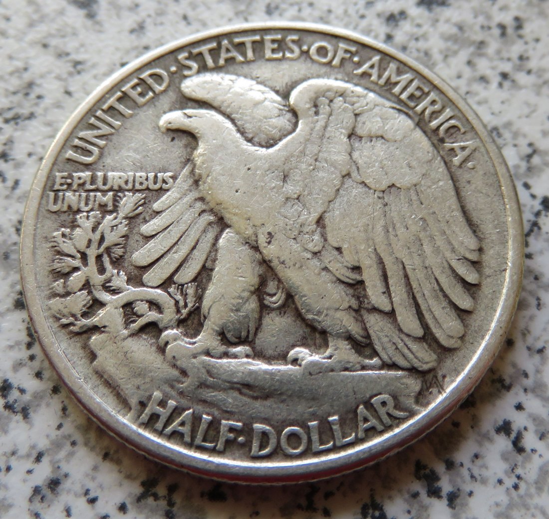  USA 1/2 Dollar 1945 / Liberty half Dollar 1945   