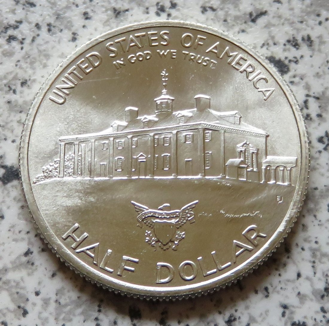  USA half Dollar 1982 D / USA 1/2 Dollar 1982 D   
