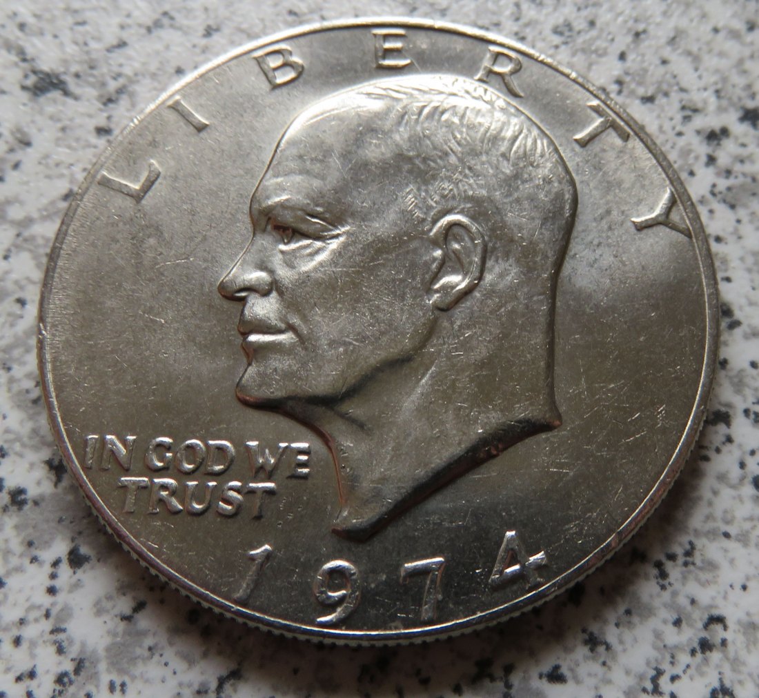  USA Eisenhower Dollar 1974   