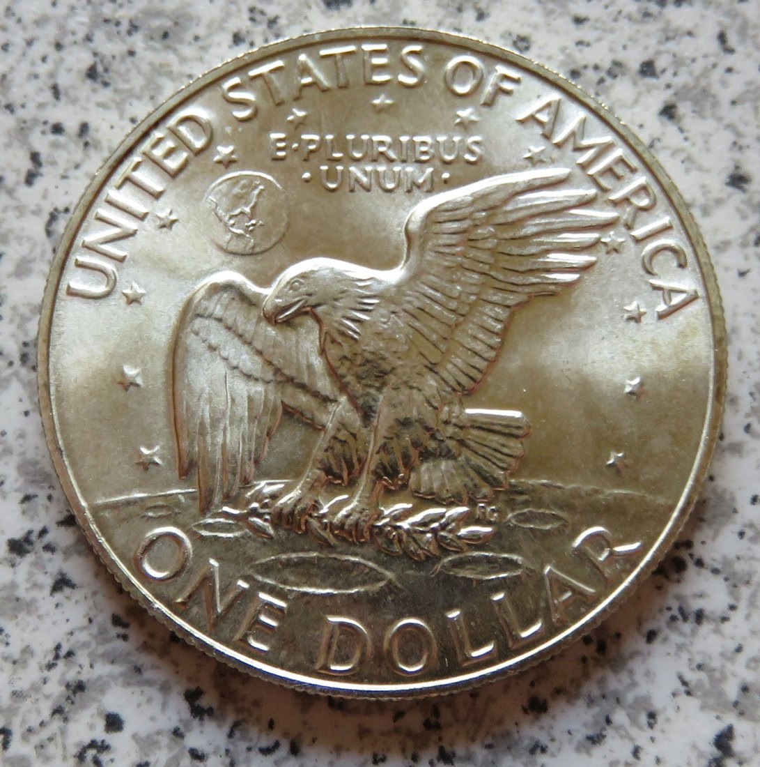  USA Eisenhower Dollar 1974 S, Silber   