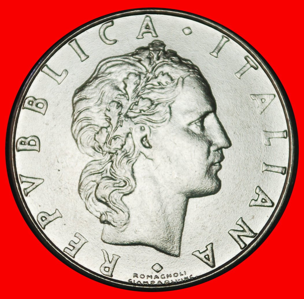  Ⰶ NUDE VULCAN (1954-1989): ITALY★ 50 LIRAS 1989R! DISCOVERY COIN! UNC LUSTRE★LOW START ★ NO RESERVE!   