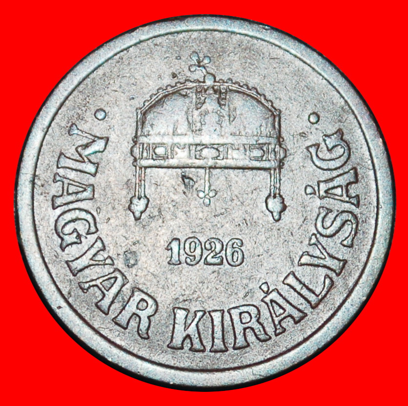 Ⰶ STEPHANSKRONE (1926-1940): UNGARN ★ 2 FILLER 1926! HORTHY (1920-1944)★OHNE VORBEHALT!