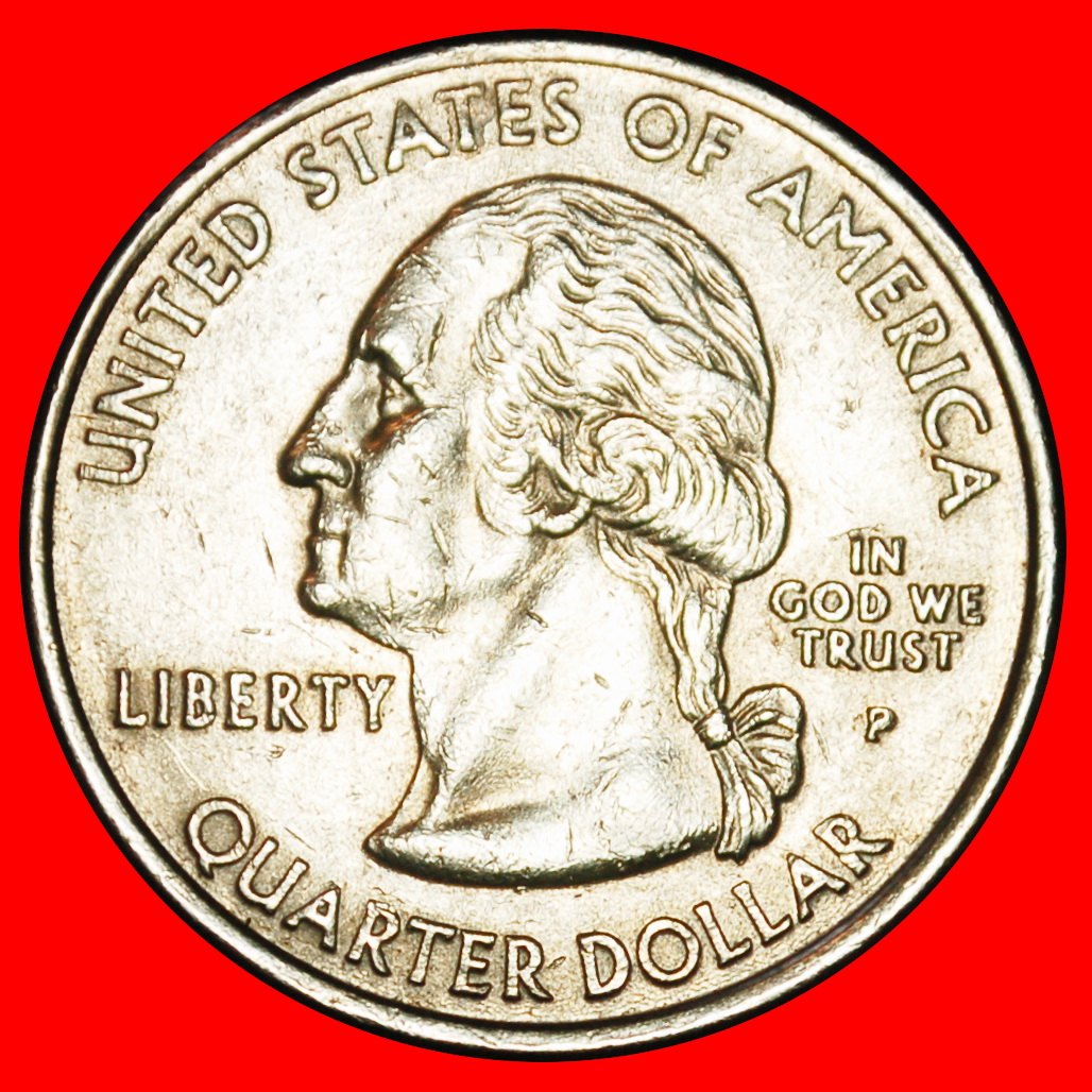  Ⰶ FAHRZEUG 1816: USA ★ 1/4 DOLLAR 2002P! WASHINGTON (1789-1797)★OHNE VORBEHALT!   