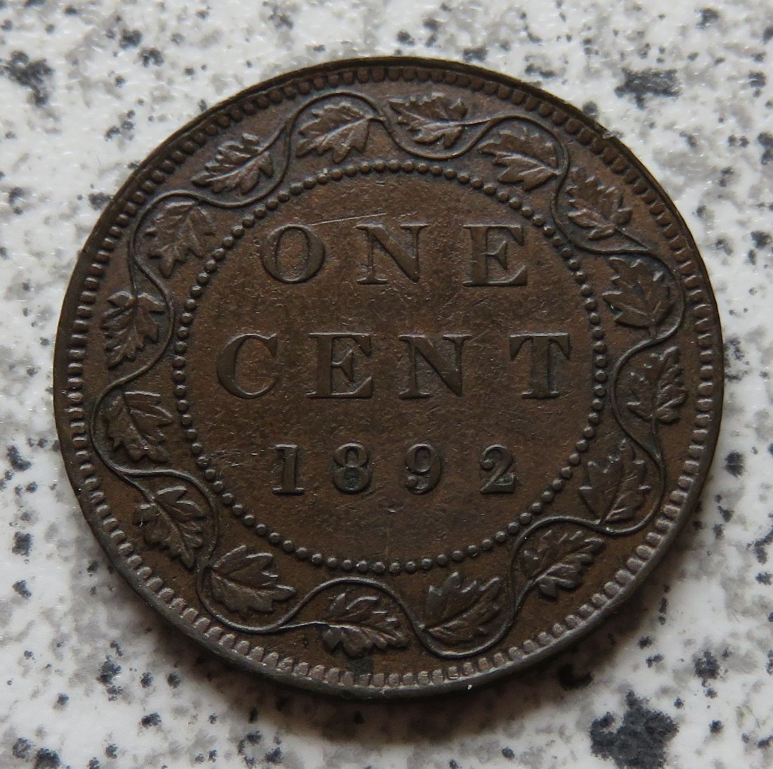  Canada 1 Cent 1892   