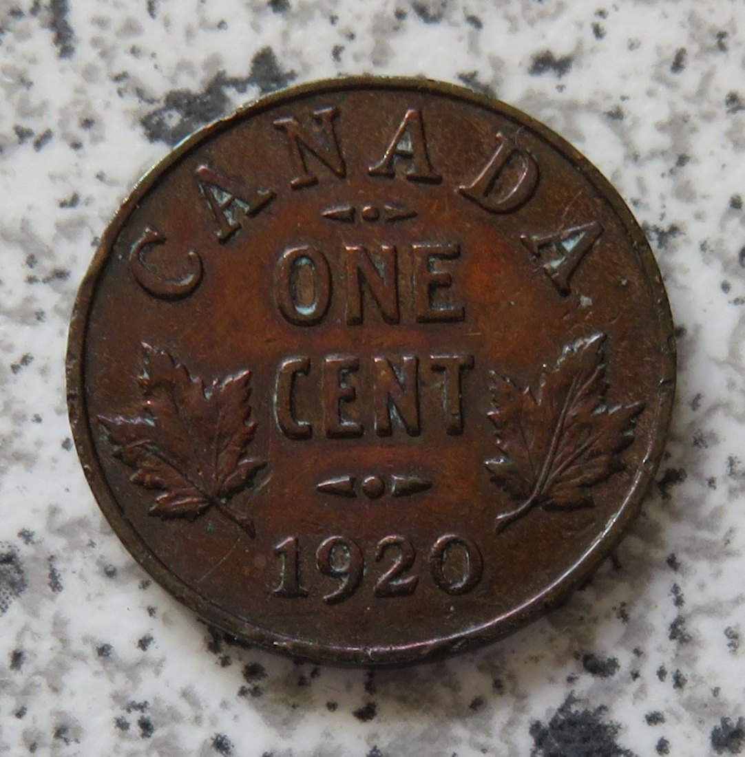  Canada 1 Cent 1920   