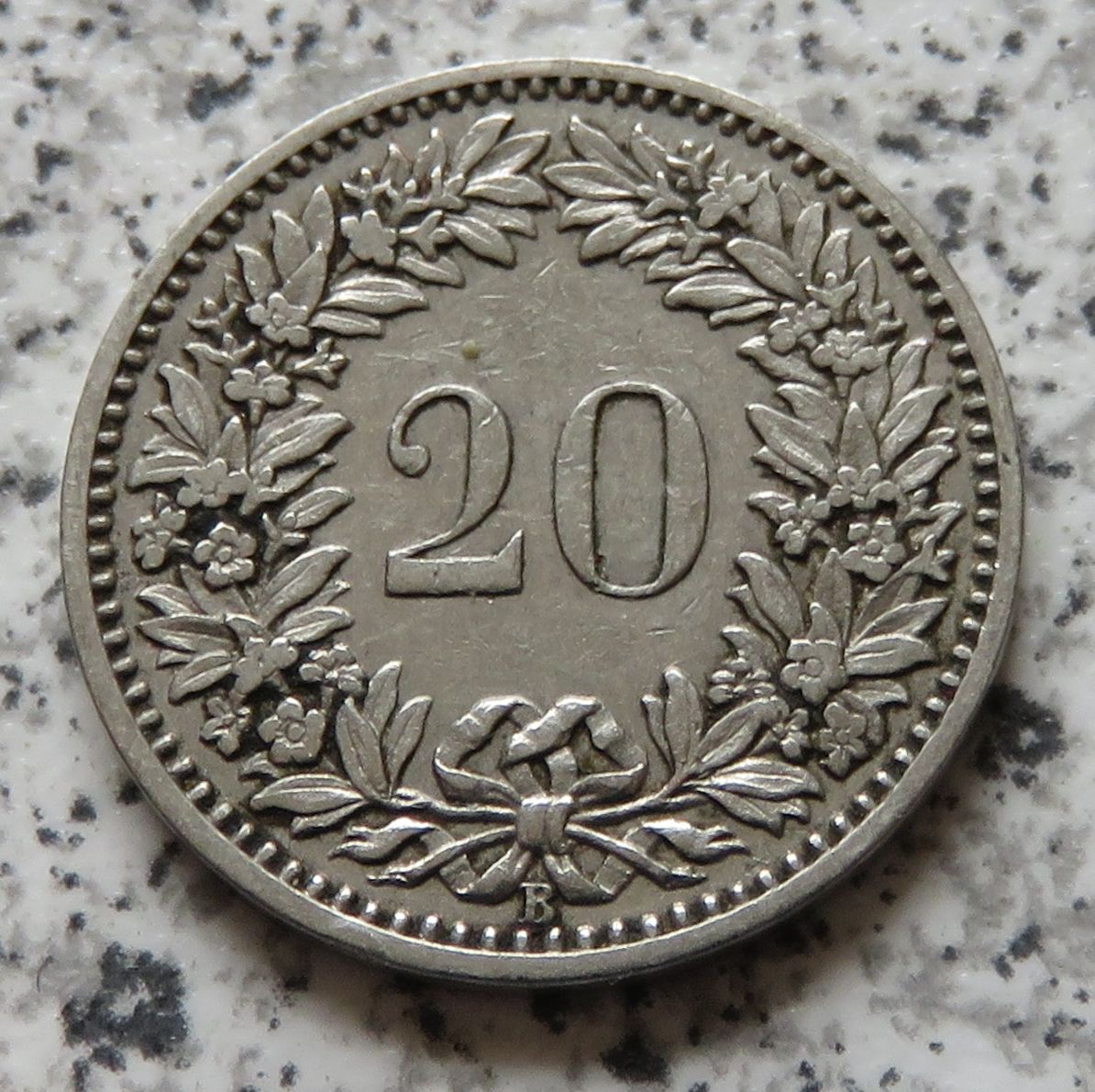  Schweiz 20 Rappen 1911   