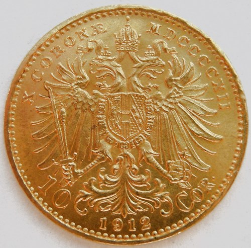  Österreich, 10 Corona 1912   