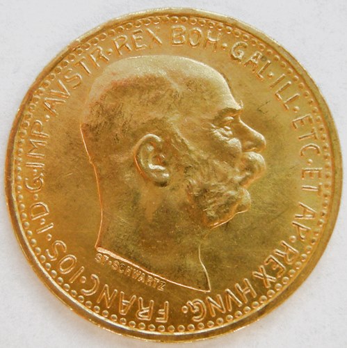  Österreich, 10 Corona 1912   