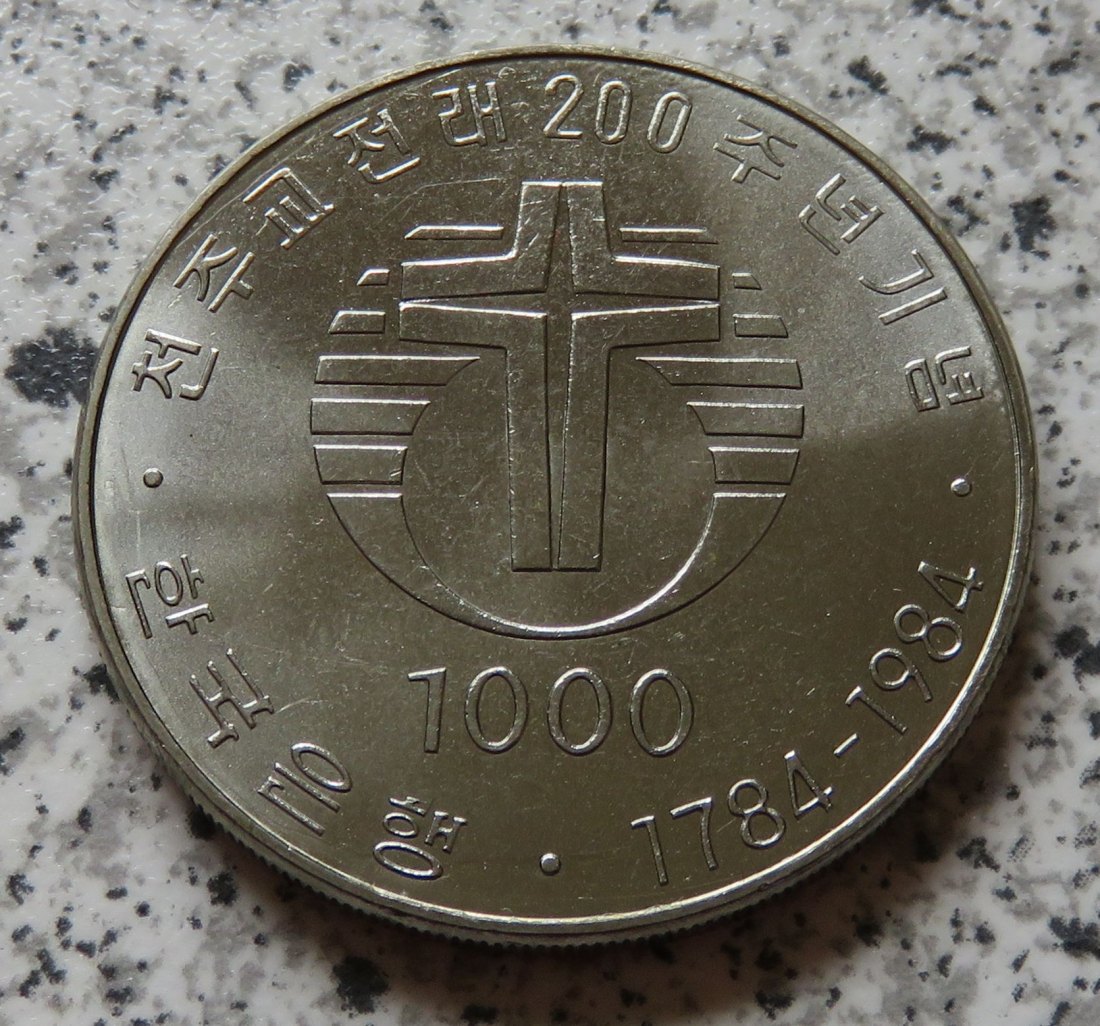  Südkorea 1000 Won 1984   