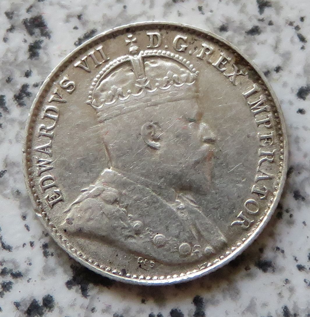  Canada 5 Cents 1907   