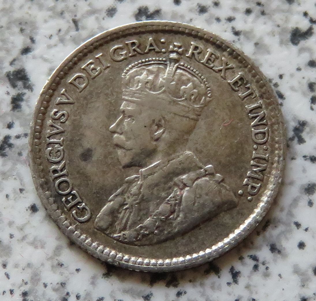  Canada 5 Cents 1917   