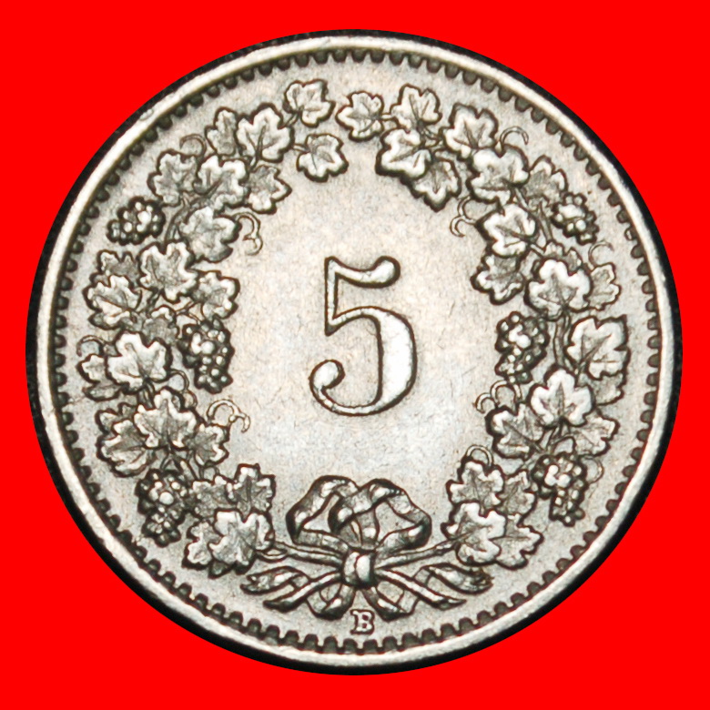  Ⰶ LIBERTY (1879-2025): SWITZERLAND ★ 5 RAPPEN 1931B! DIES I+A!  LOW START ★ NO RESERVE!   