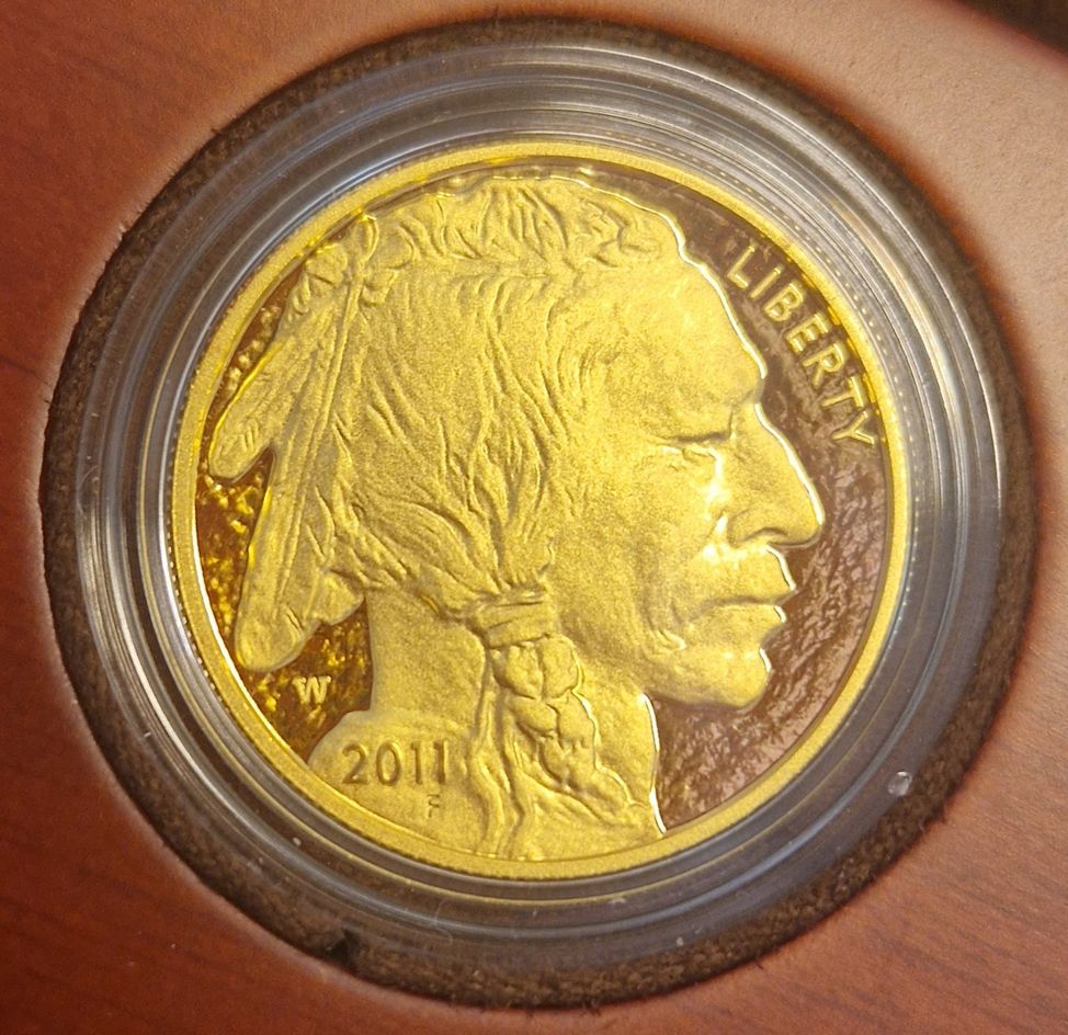  USA American Buffalo 1 Oz Gold 2011 Goldankauf Koblenz Maurer Ai 220   