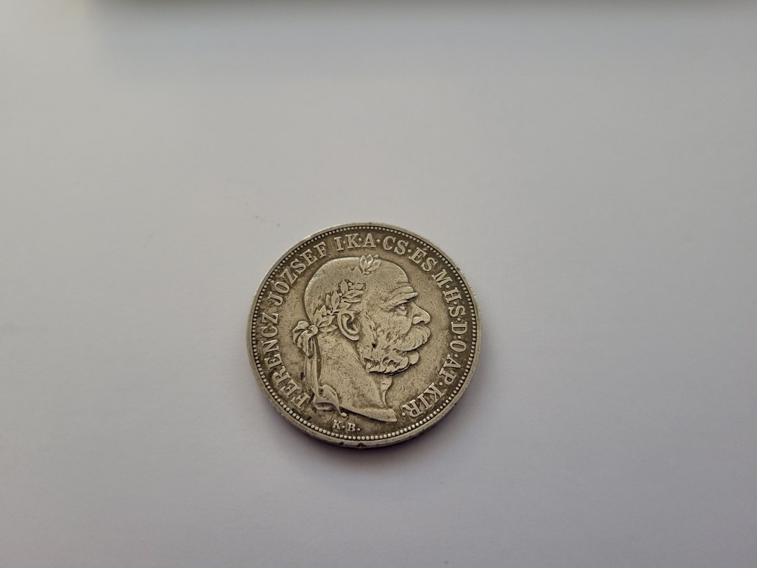  5 Korona 1900 silber 21,6g fein Kronenwährung Österreich Ungarn Spittalgold9800 (5534)   