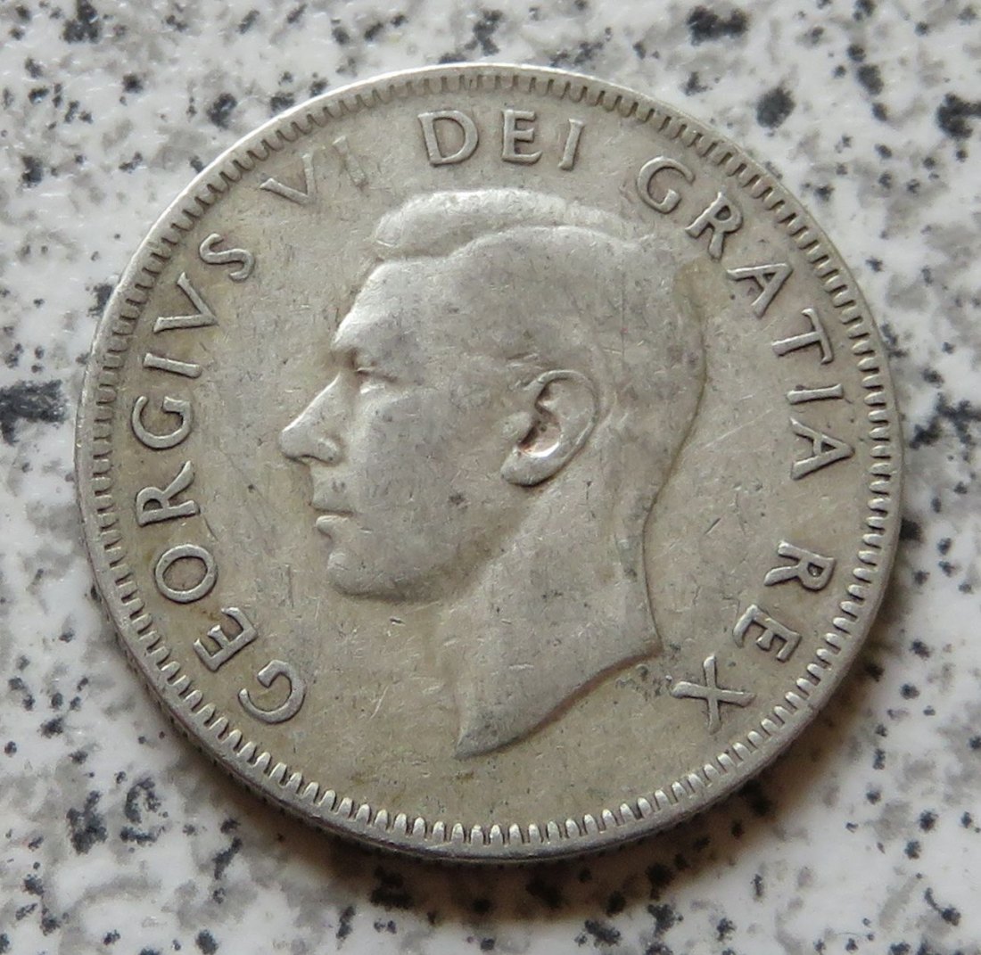  Canada 25 Cents 1949   