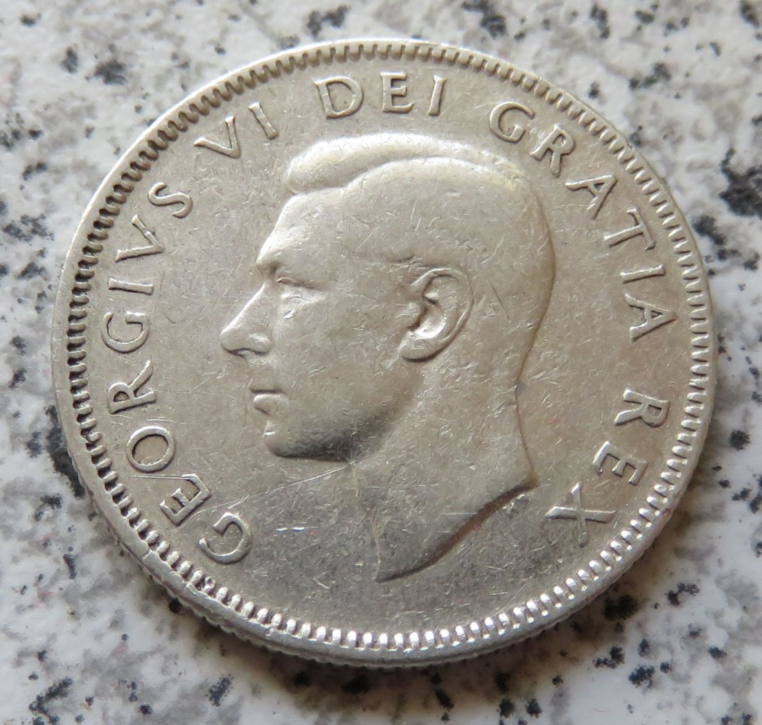  Canada 25 Cents 1949   