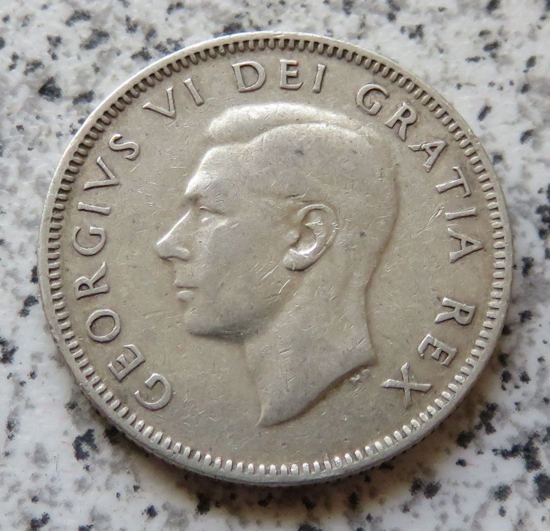 Canada 25 Cents 1950   
