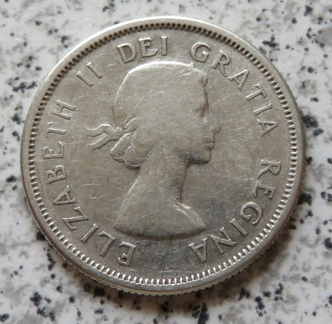  Canada 25 Cents 1955   