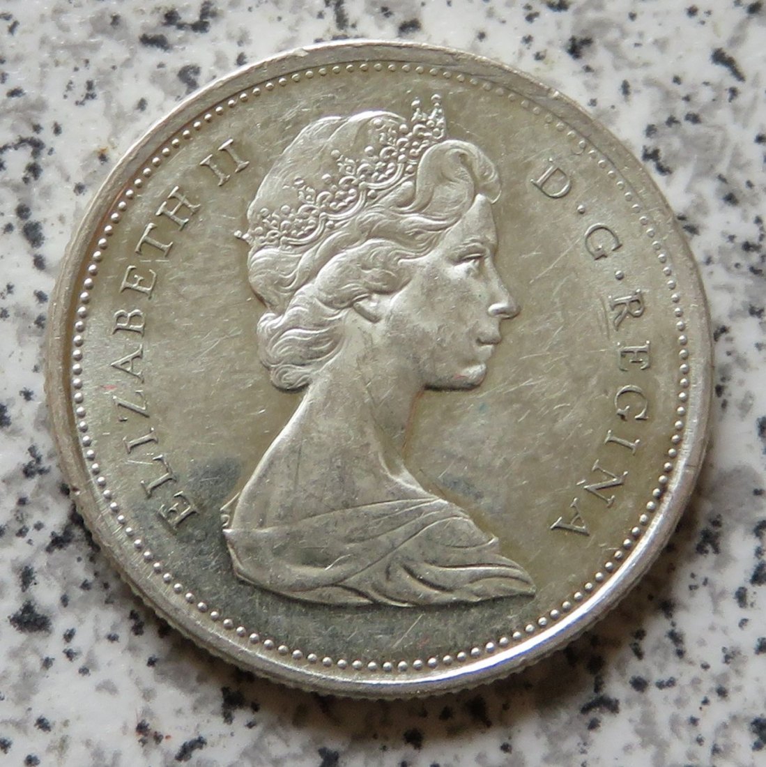  Canada 25 Cents 1965   