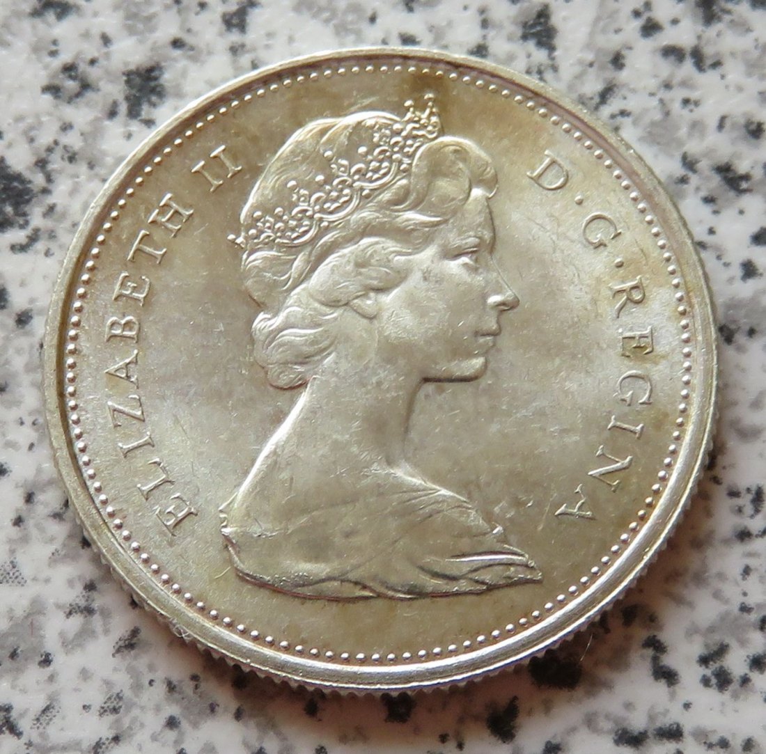 Canada 25 Cents 1967   