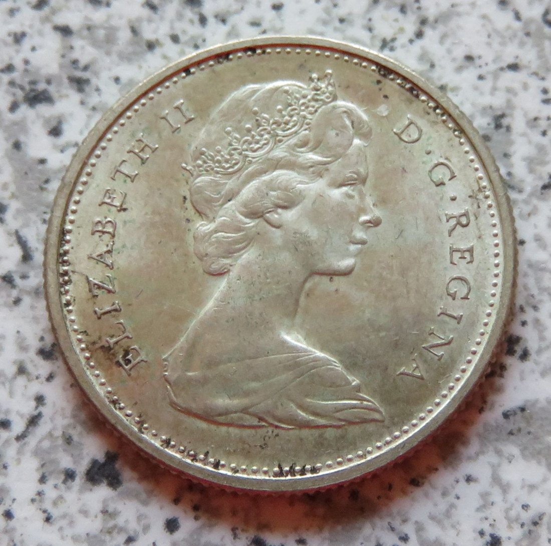  Canada 25 Cents 1968   