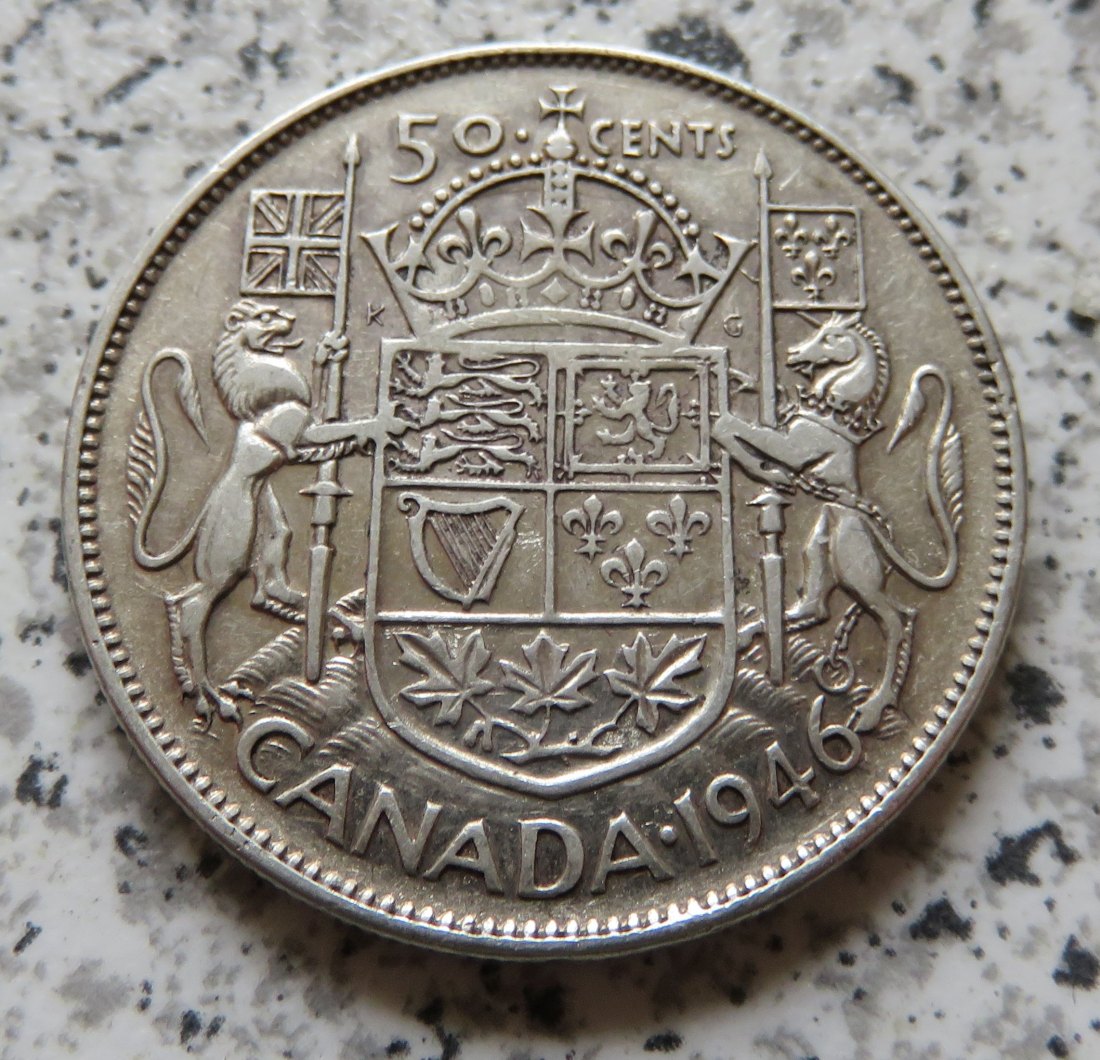  Canada 50 Cents 1946   