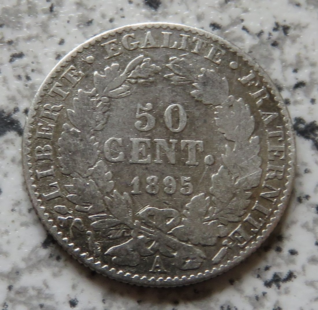  Frankreich 50 Centimes 1895 A   