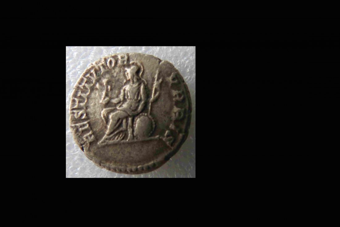 Denar Septimius Severus, Rs.: RESTITVTOR VRBIS, Prägezeitraum: 207 n. Chr.   