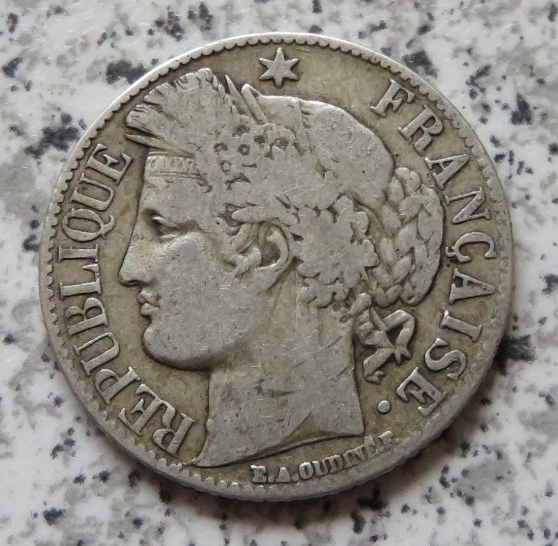 Frankreich 1 Franc 1887 A   