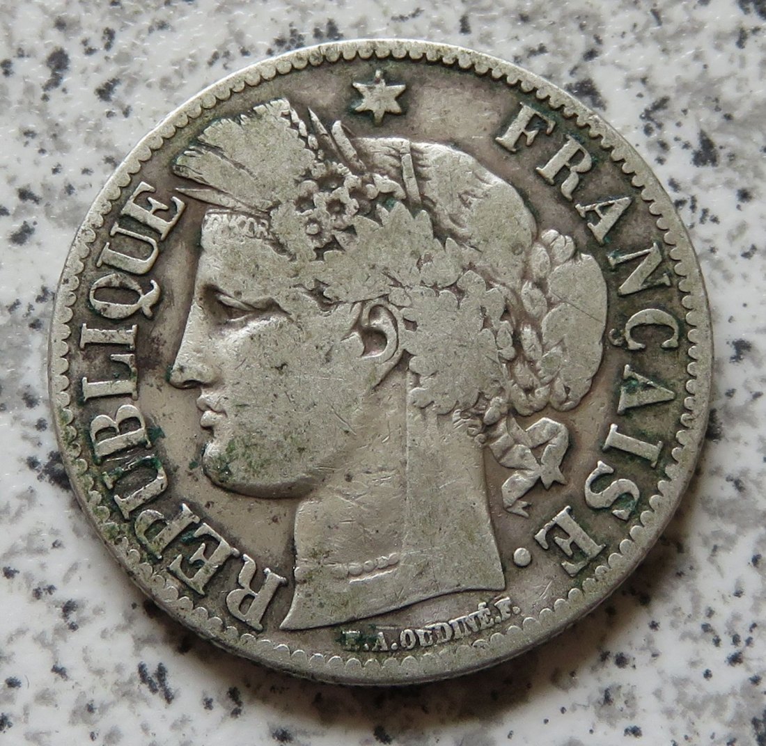  Frankreich 2 Francs 1873 A   