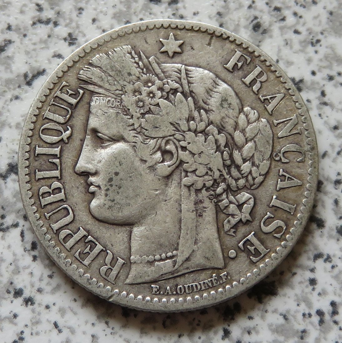  Frankreich 2 Francs 1887 A   