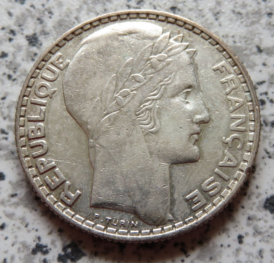  Frankreich 10 Francs 1929   