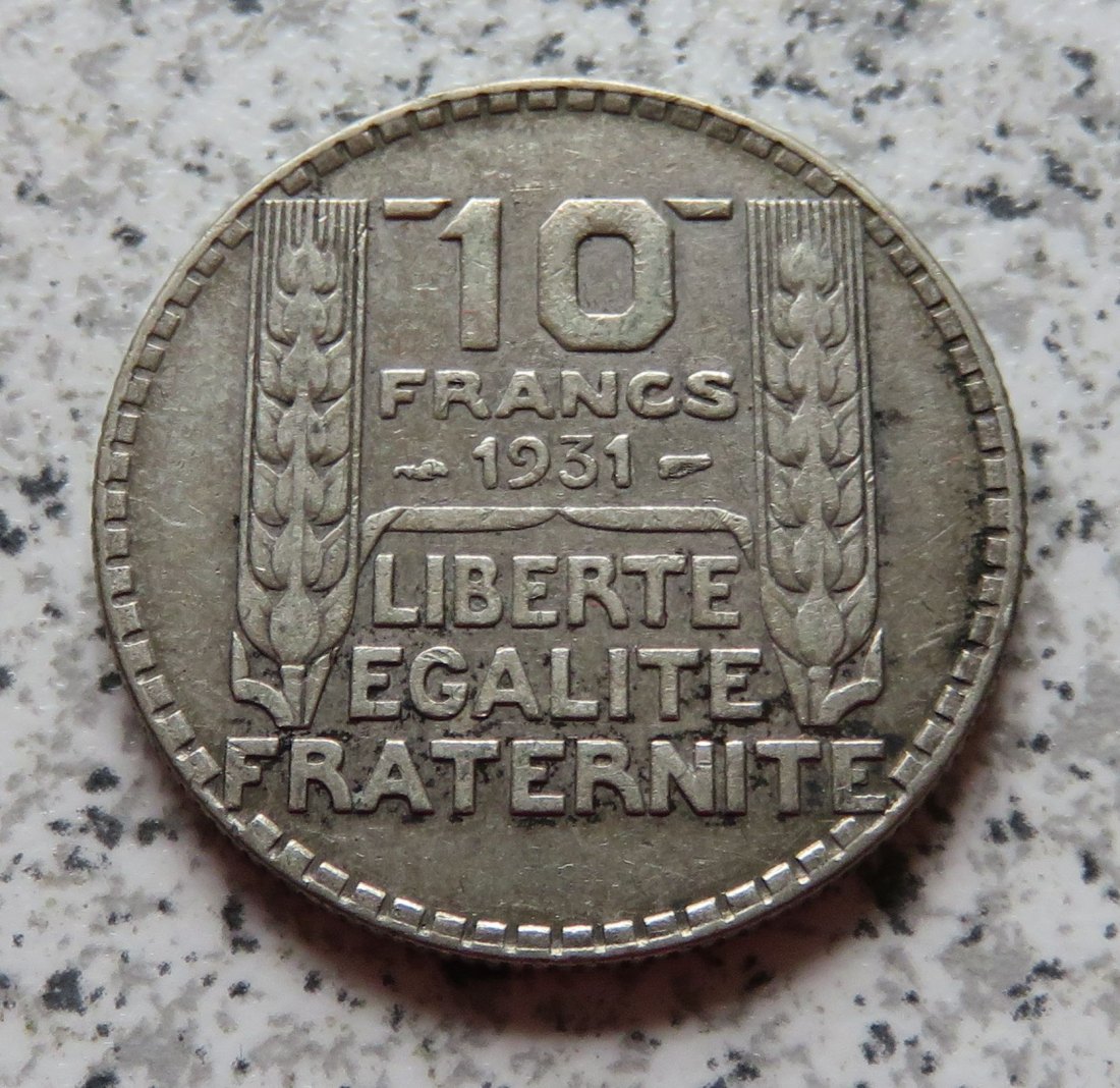  Frankreich 10 Francs 1931   