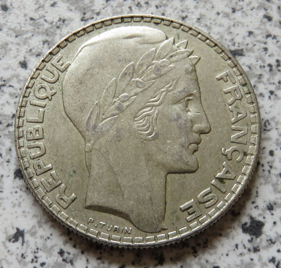  Frankreich 20 Francs 1929   