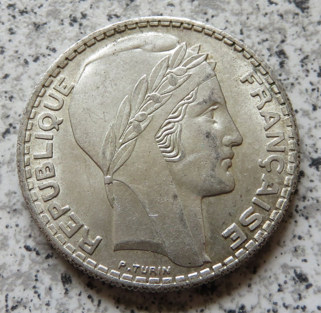  Frankreich 20 Francs 1934   