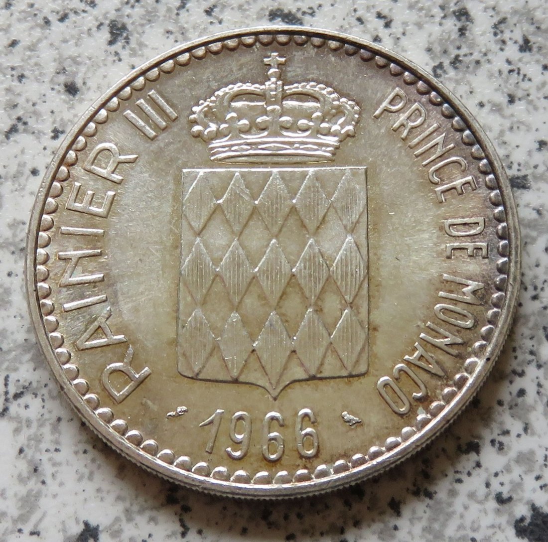  Monaco 10 Francs 1966   