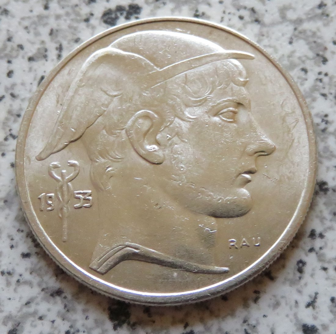  Belgien 20 Francs 1953, flämisch   
