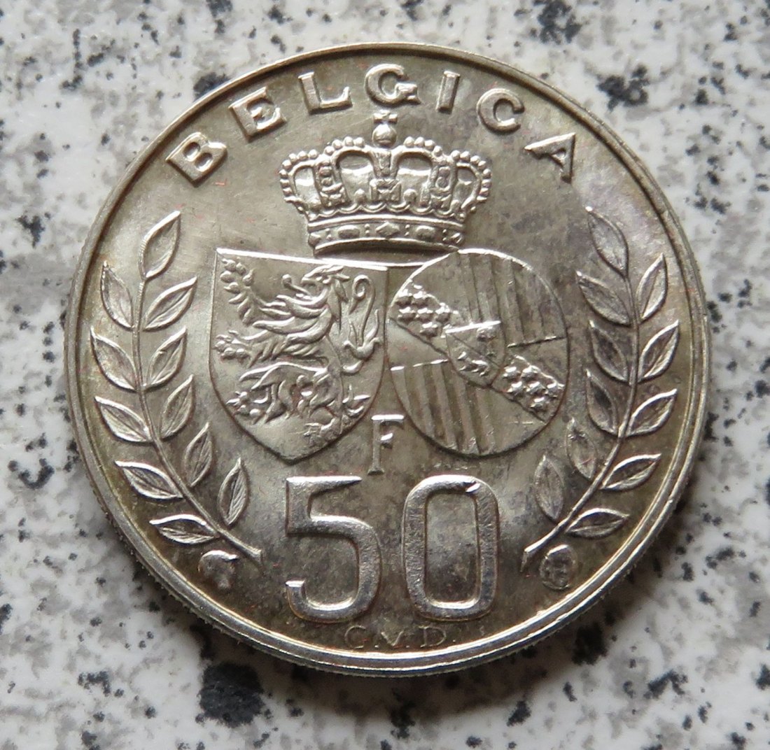  Belgien 50 Francs 1960   