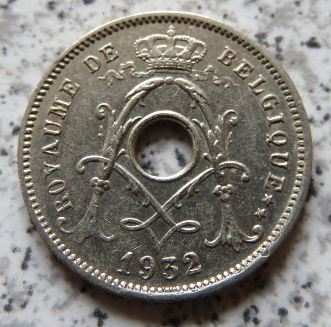  Belgien 5 Centimes 1932, französisch   