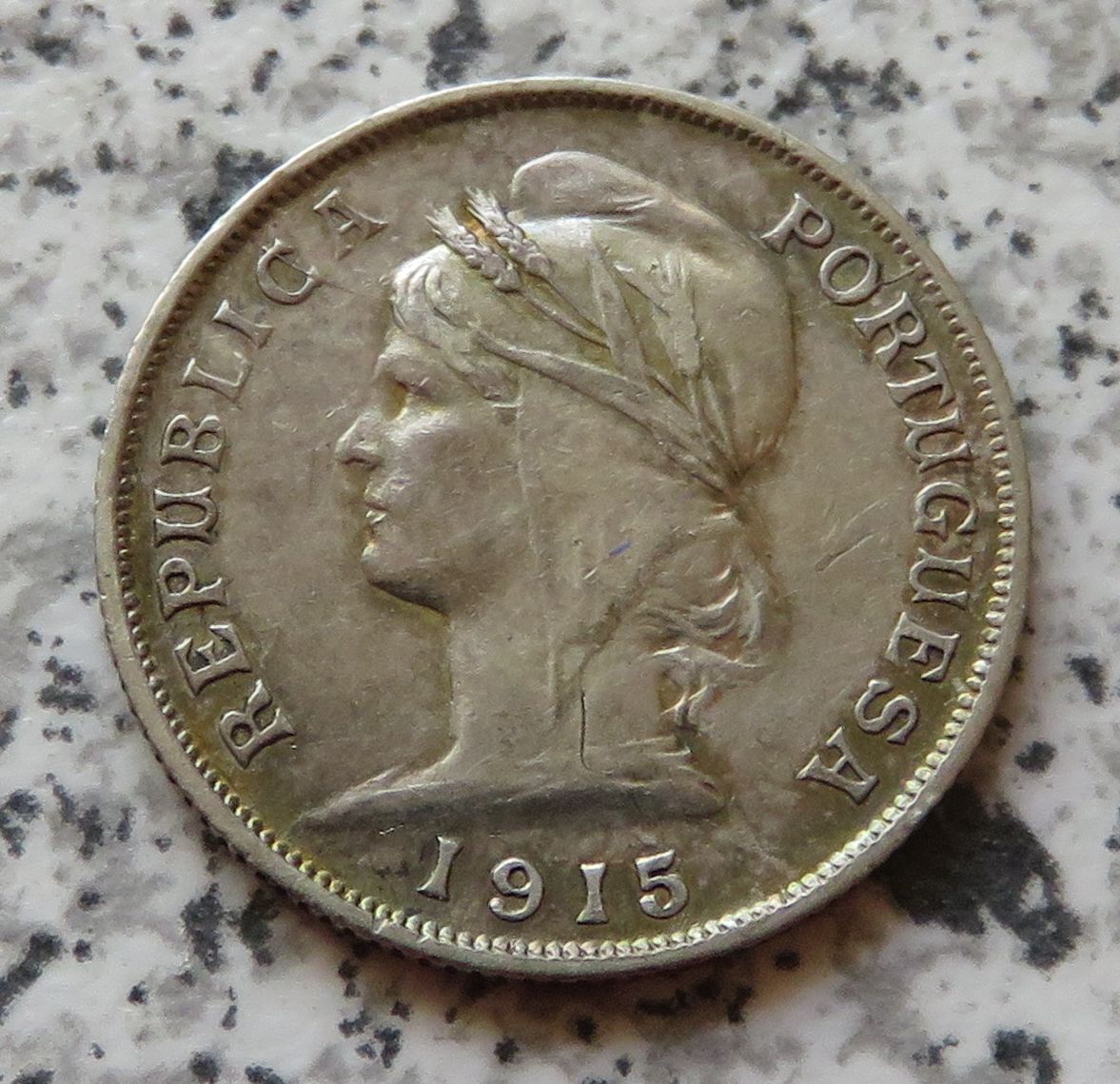  Portugal 10 Centavos 1915   