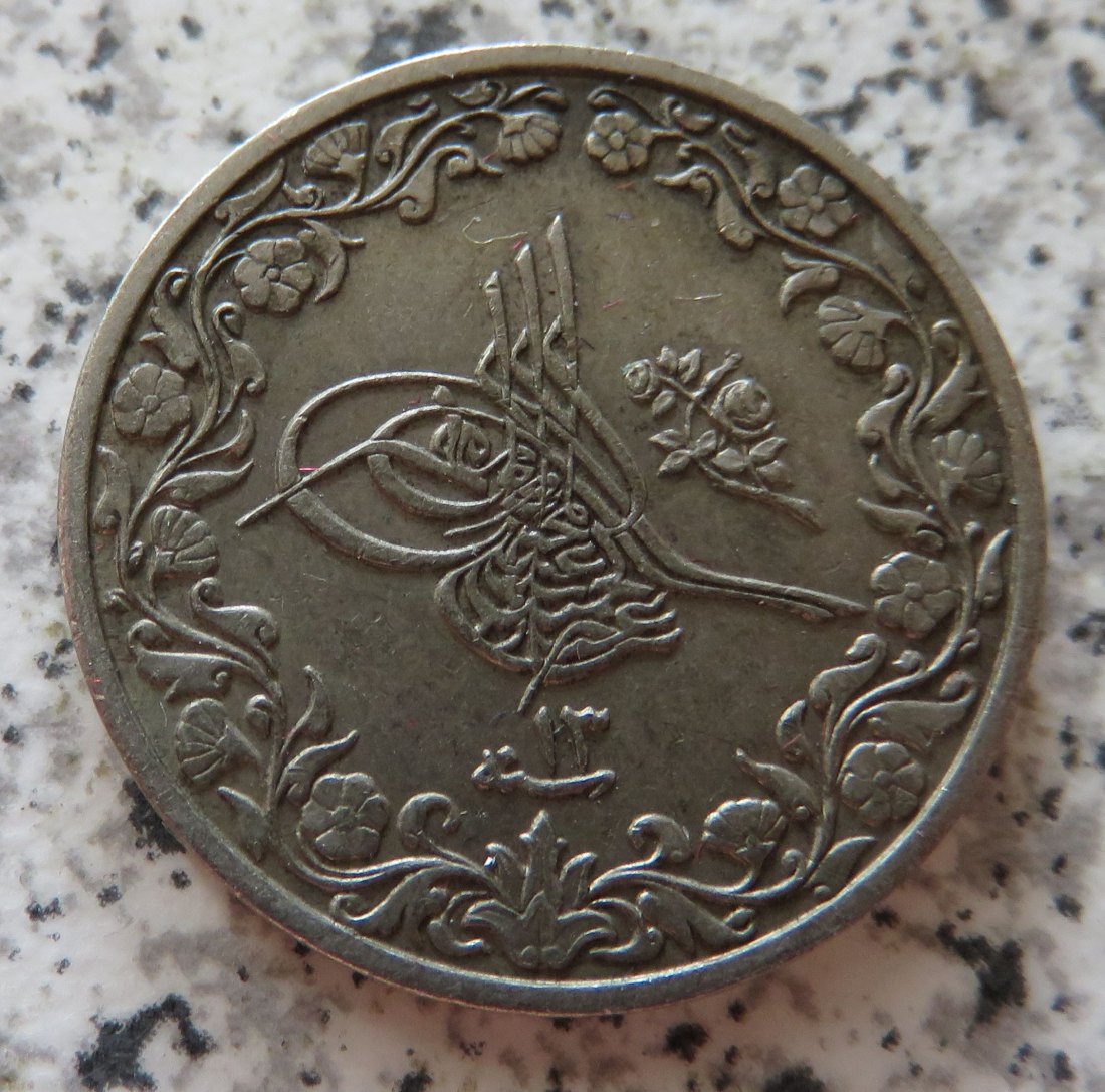  Ägypten 5/10 Qirsh AH 1293/13 (1887)   