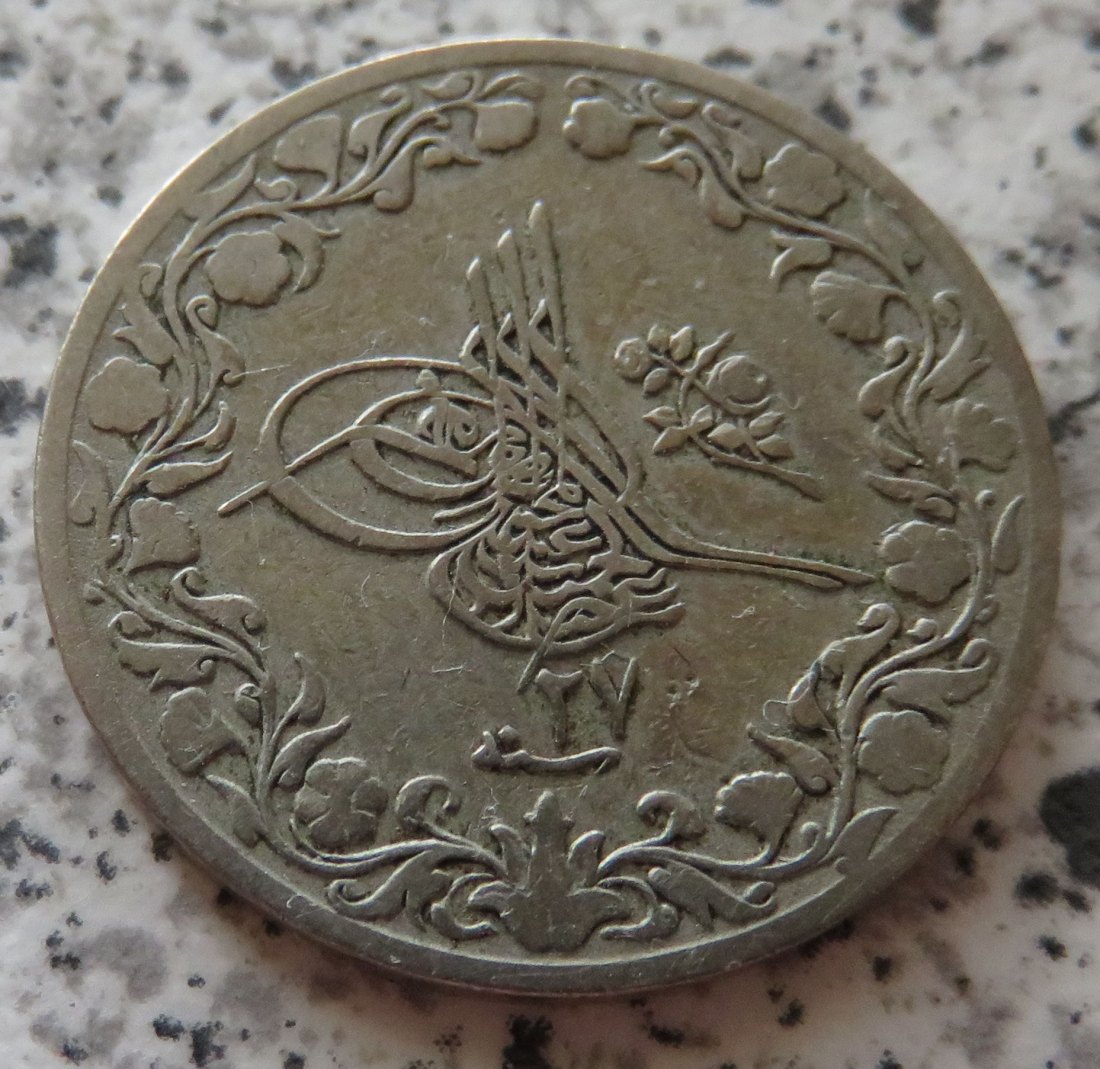  Ägypten 5/10 Qirsh AH 1293/29 (1903)   