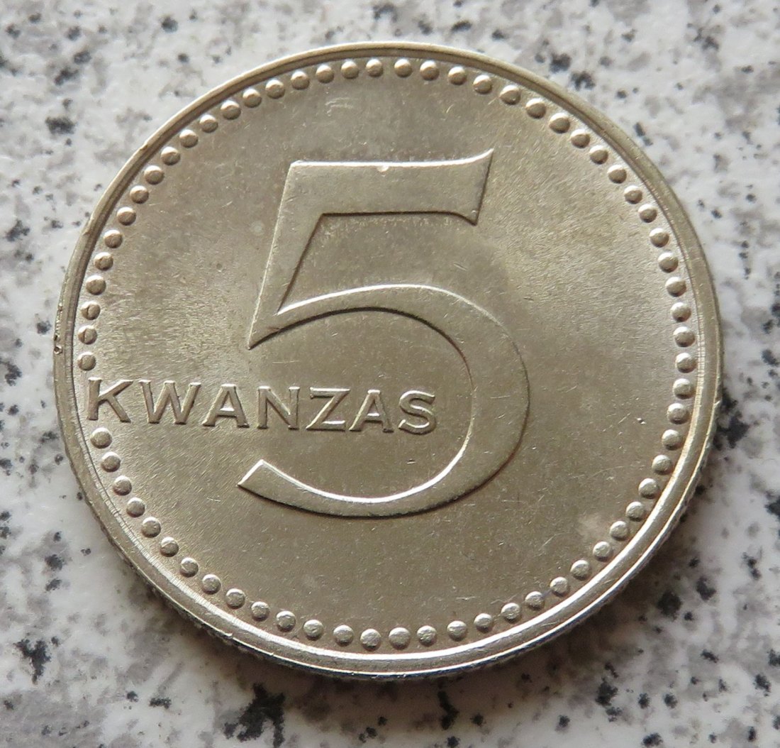 Angola 5 Kwanzas 1977   