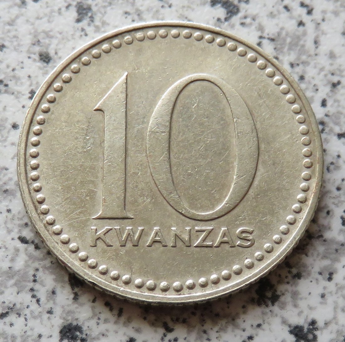  Angola 10 Kwanzas 1977   