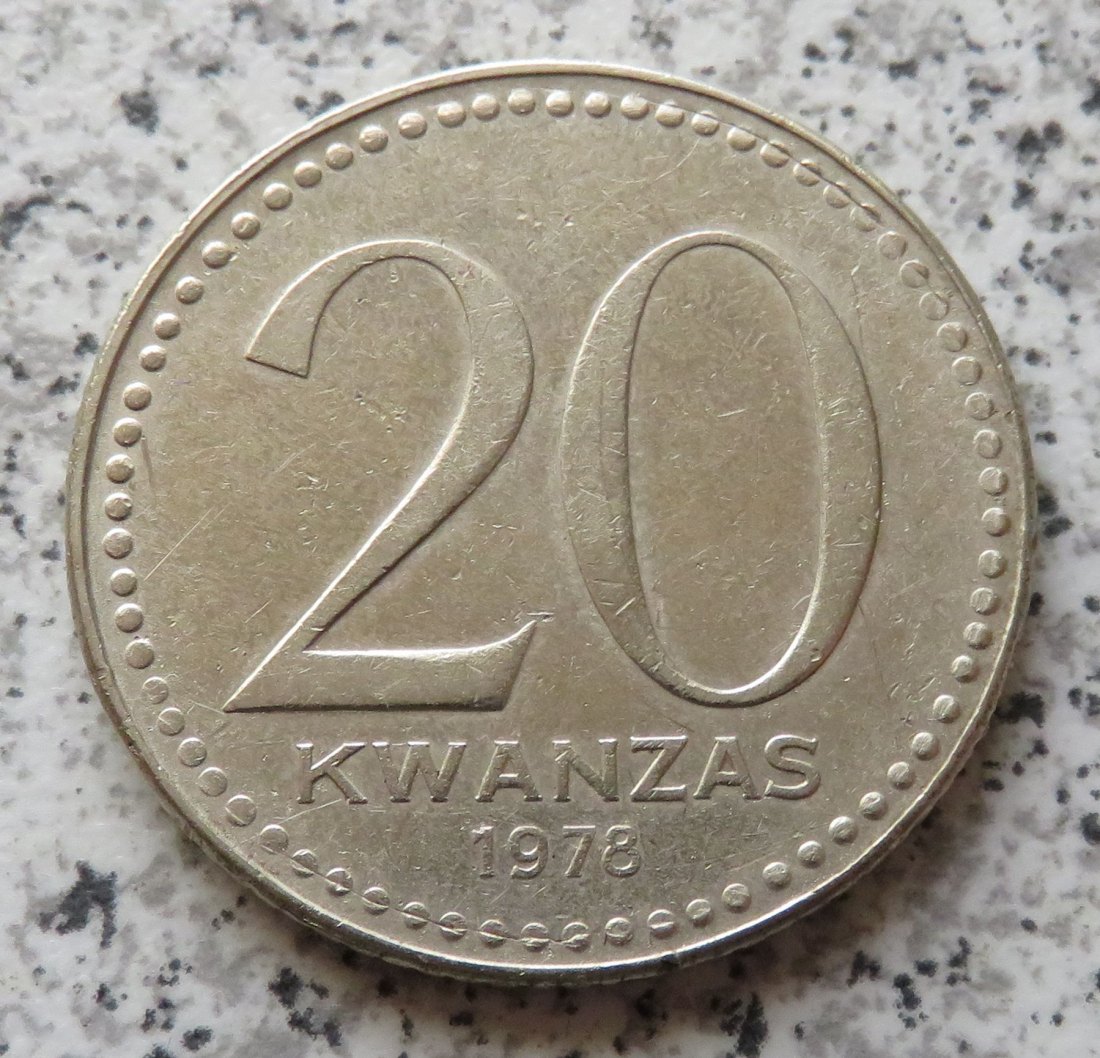  Angola 20 Kwanzas 1978   