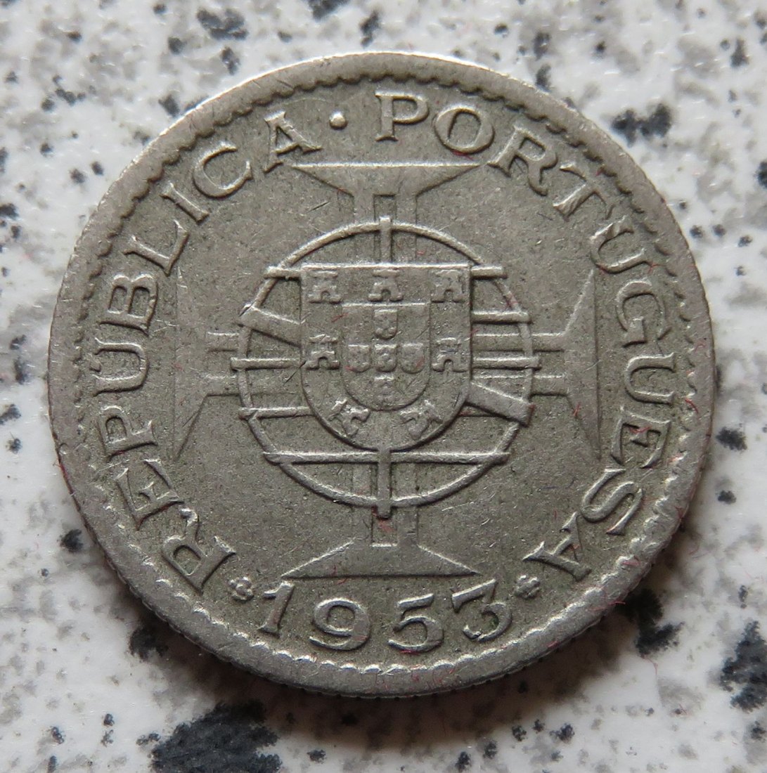  Angola 2,5 Escudos 1953   
