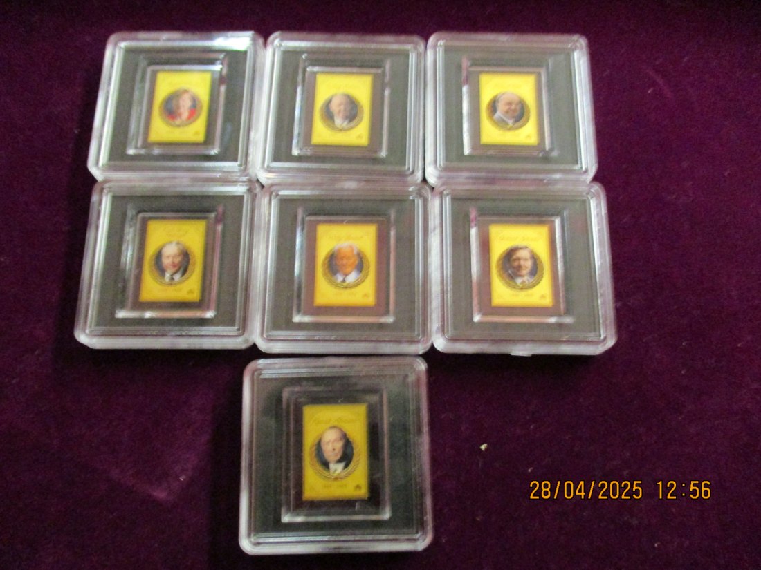  Anlagegold 7 x 1/100 Oz Gewicht fein 2,17 Gramm - E8   