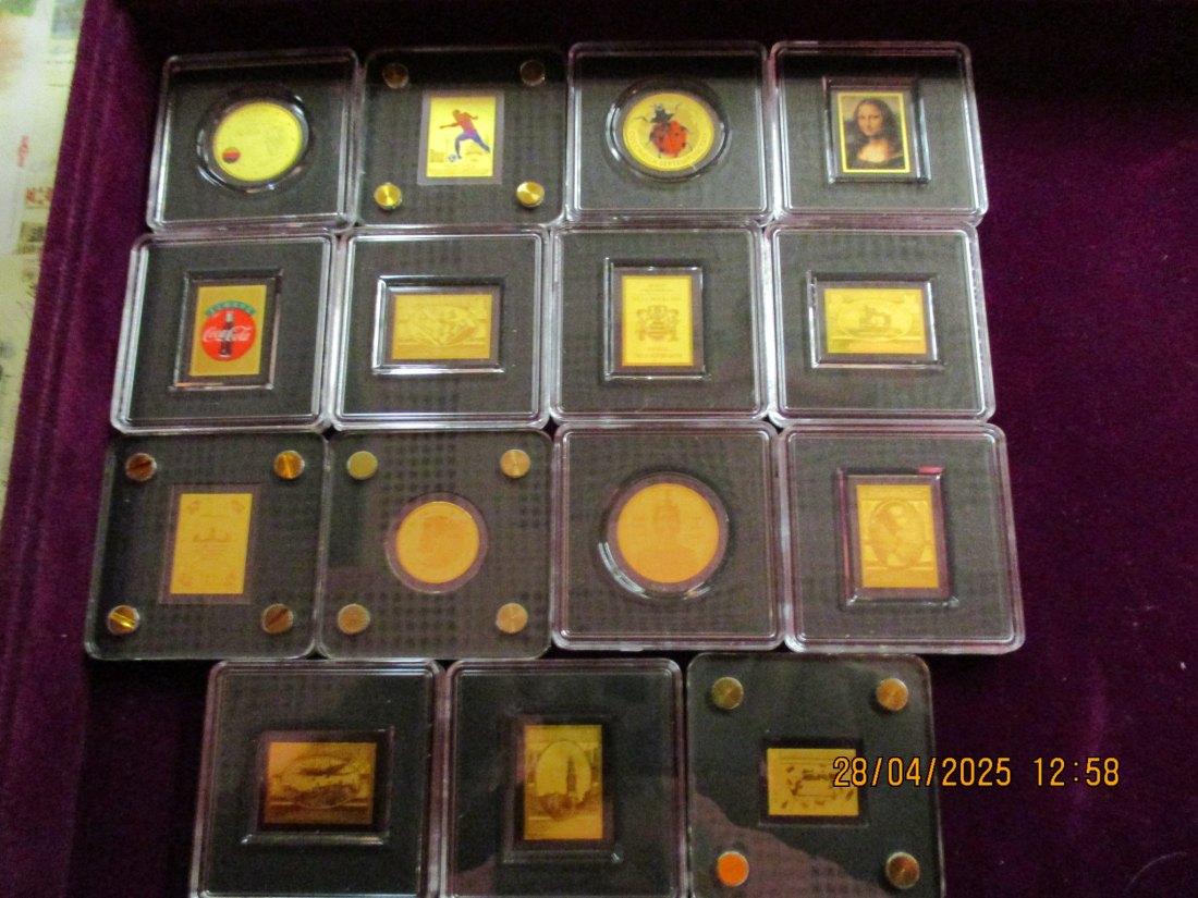  Anlagegold 15 x 1/500 Oz Gewicht fein 0,93 Gramm - E6   
