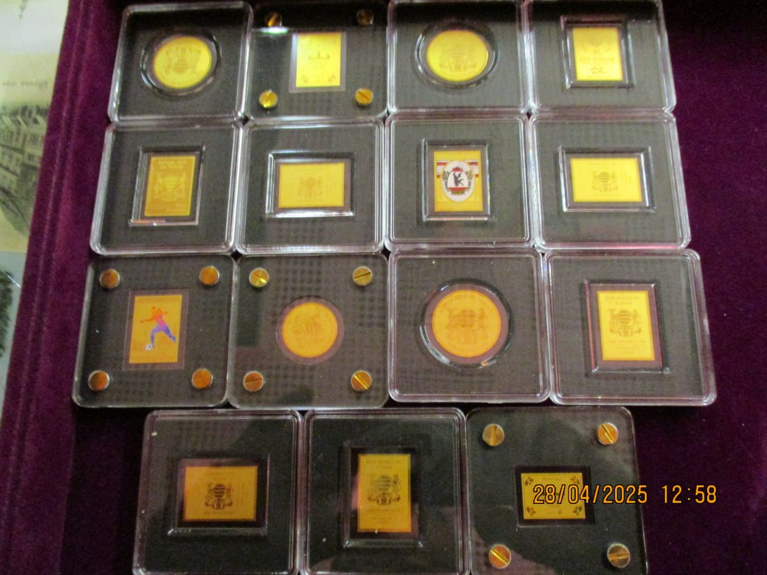  Anlagegold 15 x 1/500 Oz Gewicht fein 0,93 Gramm - E6   