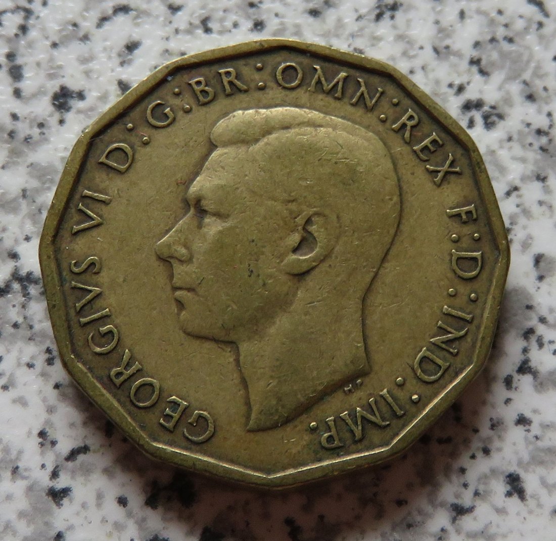  Großbritannien 3 Pence 1940   
